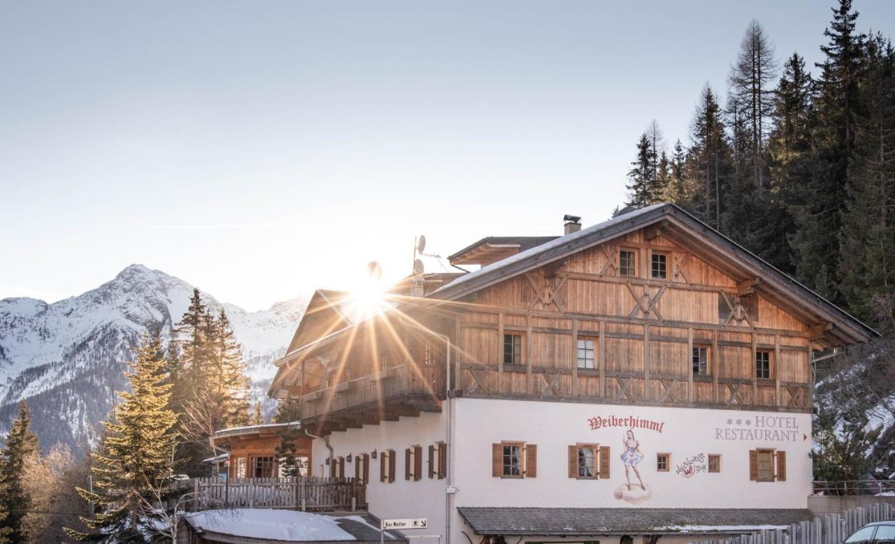 Skihotel Weiberhimmel Ултимо Екстериор снимка